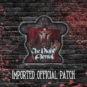 The Night Eternal - "Moonlit Cross" Official Shaped Patch