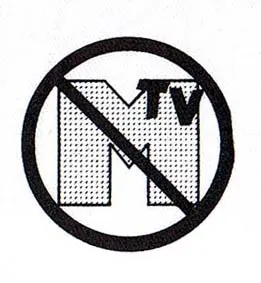 Anti MTV cloth patch (cp334)