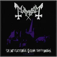 Mayhem- De Mysteriis Dom Sathanas Woven Patch (ep615)