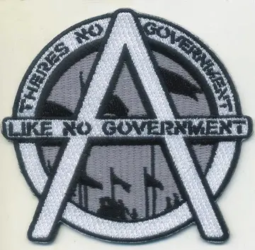 Theres No Government Like No Government Embroidered Patch