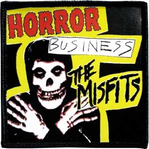 Misfits- Horror Business embroidered patch (ep406)