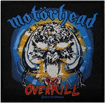 Motorhead- Overkill Woven Patch (ep522)