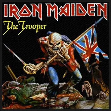 Iron Maiden- The Trooper Woven Patch (ep759)