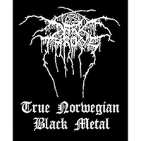 Darkthrone- True Norwegian Black Metal Woven Patch (ep767)