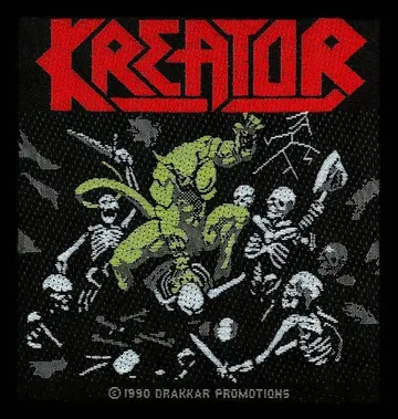Kreator- Pleasure To Kill Woven Patch (ep820)