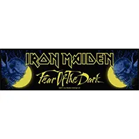 Iron Maiden- Fear Of The Dark Woven Superstrip Patch (ep843)