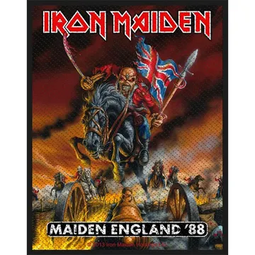 Iron Maiden- Maiden England '88 Woven Patch (ep844)