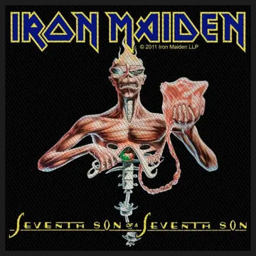 Iron Maiden- Seventh Son Woven Patch (ep847)