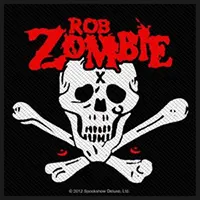Rob Zombie- Skull Woven Patch (ep875)