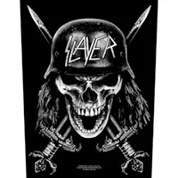 Slayer- Wehrmacht Sewn Edge Back Patch (bp107)