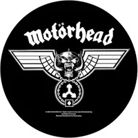 Motorhead- Hammered Sewn Edge Back Patch (bp113)
