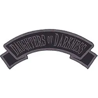 Daughters Of Darkness Embroidered Patch by Kreepsville 666 (ep942)