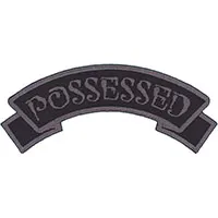 Possessed Embroidered Patch by Kreepsville 666 (ep945)
