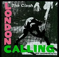 Clash- London Calling Woven patch (ep279)