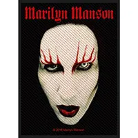 Marilyn Manson- Face Woven Patch (ep496)