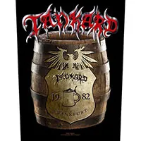 Tankard- Beer Barrel Sewn Edge Back Patch (bp135)