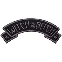Witch Bitch Arch Embroidered Patch by Kreepsville 666 (ep100)