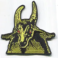 Goat Embroidered Patch