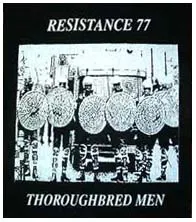 Resistance 77- Thoroughbred Men back patch (Sale price!)