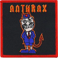 Anthrax- Devil embroidered patch (ep997)