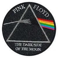 Pink Floyd- Dark Side Of The Moon Glittery Thread Embroidered Patch (ep66)