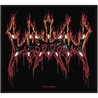 Watain- Flaming Logo woven patch (ep545)