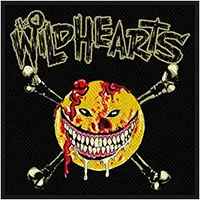 Wildhearts- Yellow Skull & Bones Woven Patch (ep714) (Import)