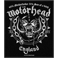 Motorhead- Ball & Chain Woven Patch (ep727) (Import)