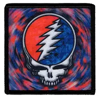 Grateful Dead- Spinning Skull embroidered patch (ep771)
