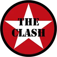 Clash- Star Sewn Edge Back Patch (bp5)
