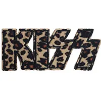 Kiss- Leopard Logo embroidered patch (ep300)