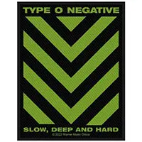 Type O Negative- Slow, Deep And Hard Woven Patch (ep799)