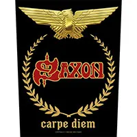 Saxon- Carpe Diem Sewn Edge Back Patch (bp290)