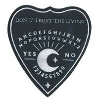 Don't Trust The Living Ouija embroidered patch (ep1162)