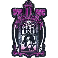 Alice Cooper- Poison embroidered patch (ep1208)