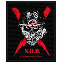 S.O.D.- Skull Woven patch (ep1274)