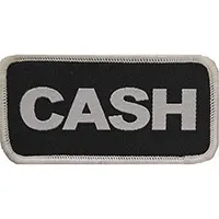 Johnny Cash- Cash embroidered patch (ep1277)