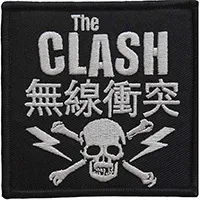 Clash- Skull Woven patch (ep1303)
