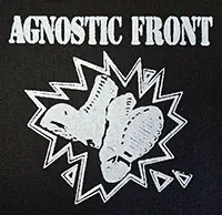 Agnostic Front- Boots cloth patch (cp375)