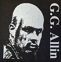 GG Allin- Pic cloth patch (cp377)