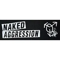Naked Aggession- Logo cloth patch (cp383)
