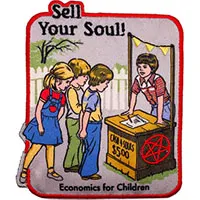 Sell Your Soul embroidered patch (ep1336)