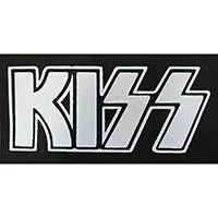 Kiss- Logo cloth patch (cp403)