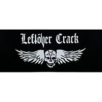 Leftover Crack- Skull & Wings cloth patch (cp411)