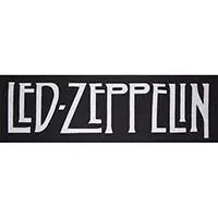 Led Zeppelin- Logo cloth patch (cp413)