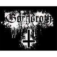 Gorgoroth- Cross cloth patch (cp418)