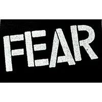 Fear- Logo cloth patch (cp427)