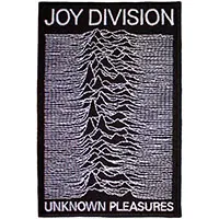 Joy Division- Unknown Pleasures Embroidered Patch (ep1353)