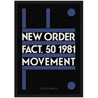 New Order- Movement Woven Patch (ep1358)