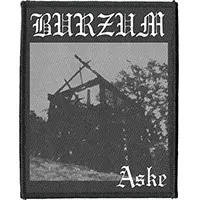 Burzum- Aske Woven Patch (ep1365)